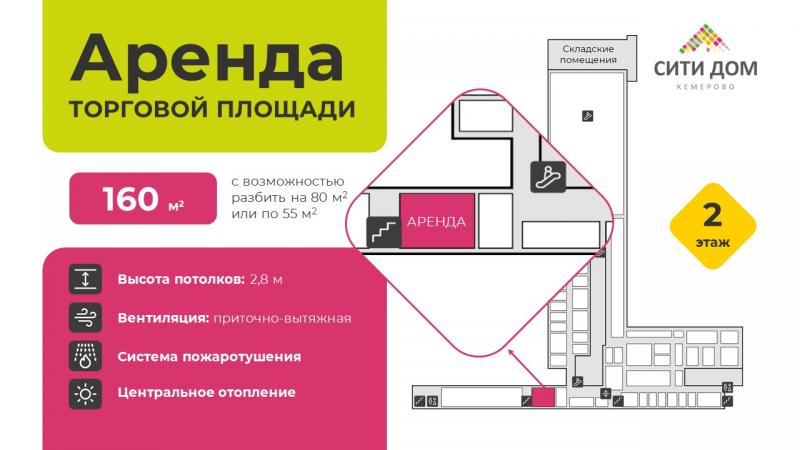 Аренда 160 кв.м